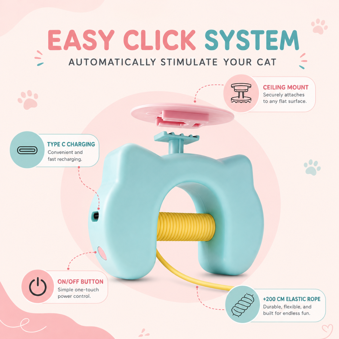 PurrSwing™ | Automatic Interactive Cat Toy