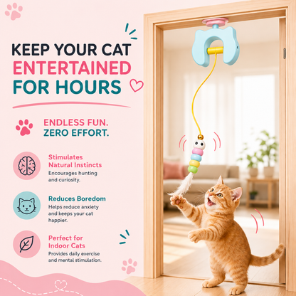 PurrSwing™ | Automatic Interactive Cat Toy